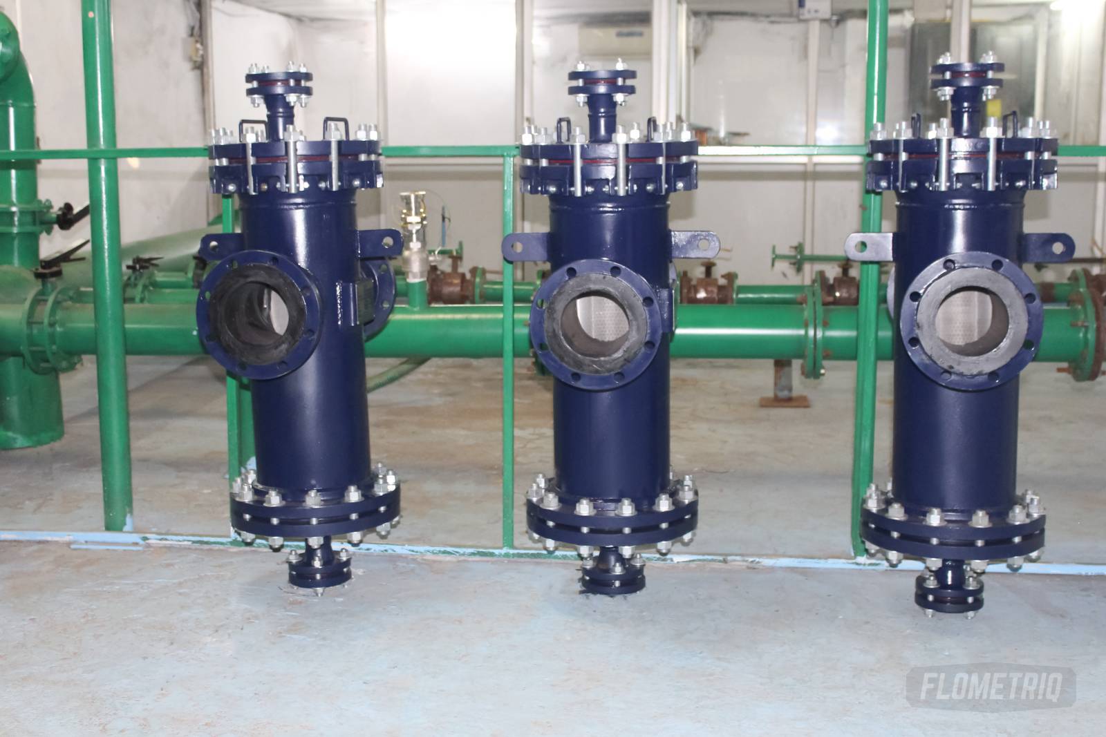 200 nb HDPE Lined Basket Strainers for Daleel Petroleum LLC Muscat