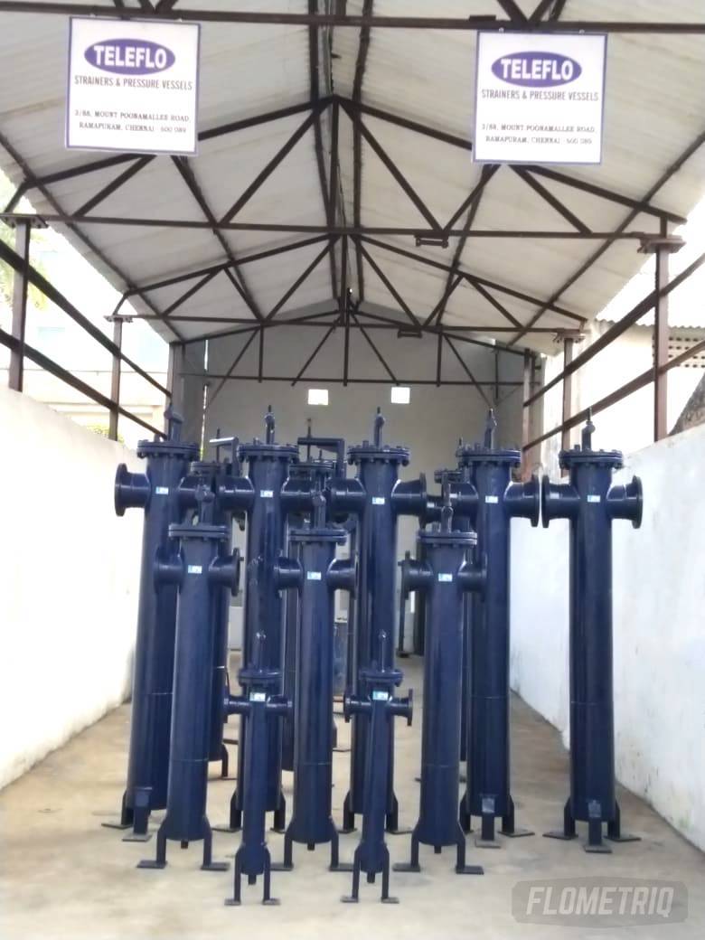 High Free Straining Area Basket Strainers for Lift Irrigation Teleflo